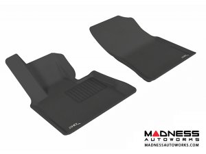 BMW X5 (E53) Floor Mats (Set of 2) - Front - Black by 3D MAXpider